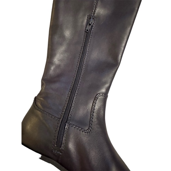 INC International Concepts Women's Fawne Leather Tall Riding Boots Size 5.5 - Picture 3 of 11